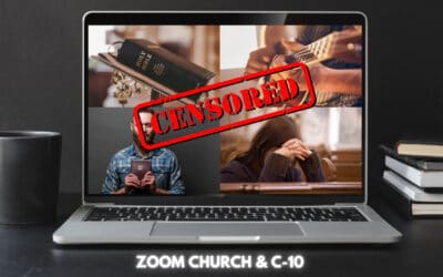 When Zoom Church is Censored, C-10